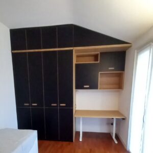 Armadiatura e cassettiera per camera da letto